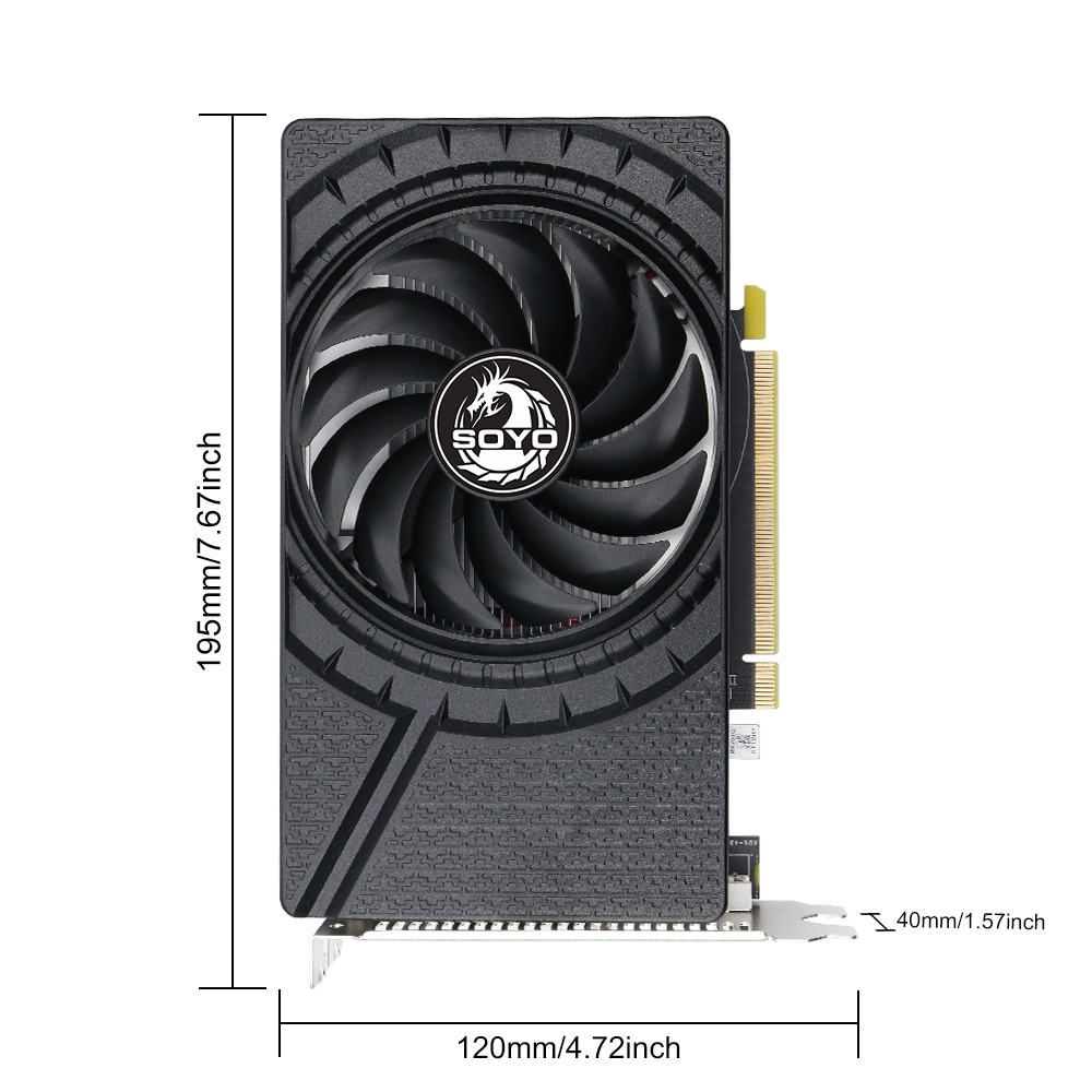 Tarjeta gráfica SOYO AMD Radeo - Rtx 3070 8Gb Graphics Card reseña y precio