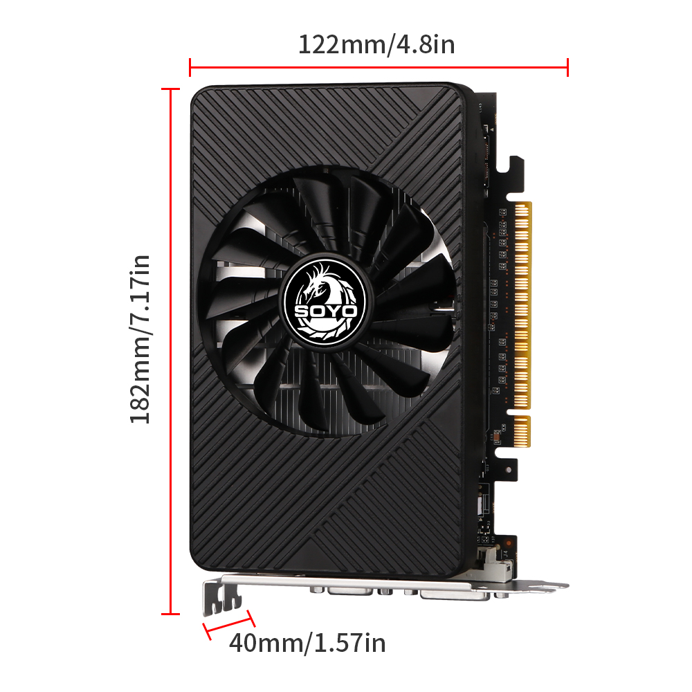 Tarjeta gráfica SOYO GTX 550TI - Rtx 3070 8Gb Graphics Card reseña y precio