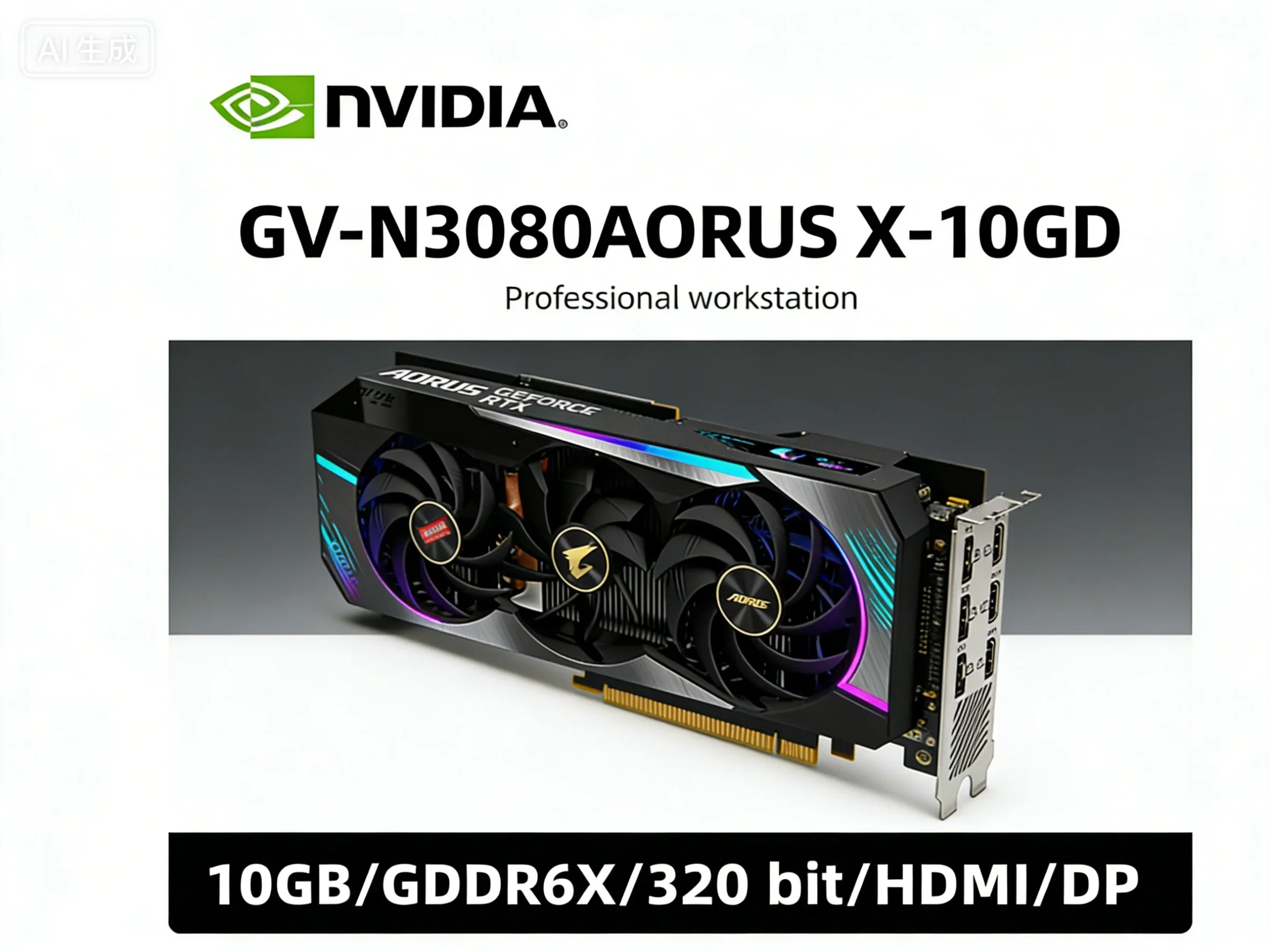 GPU RTX 3080 GIGABYTE GV-N3080 - Rtx 3080 10Gb Gpu reseña y precio
